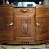 Buffet deux corps art nouveau