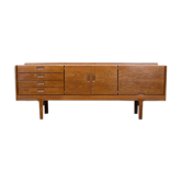 Enfilade en teck des années 1960 par Robert Heritage pour Meredew