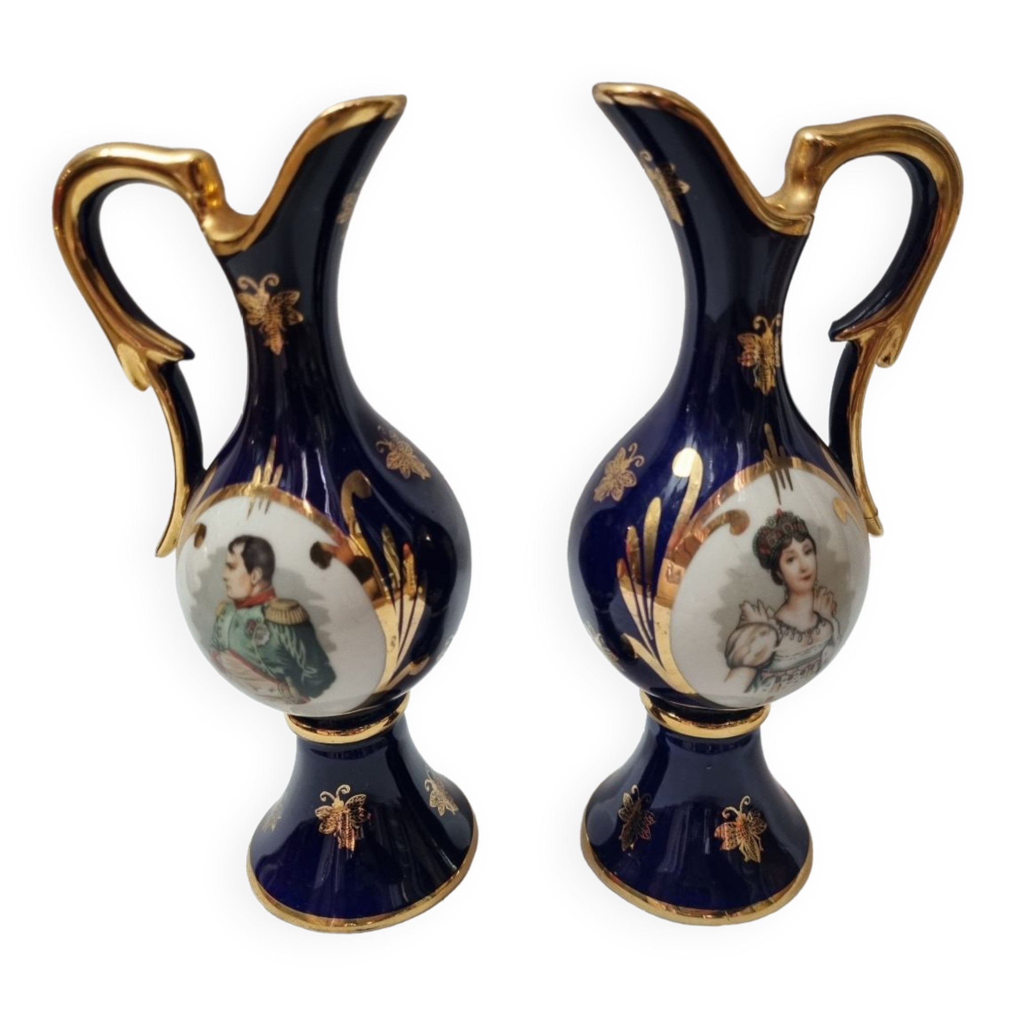Vases Napoléon Bonaparte & Josephine