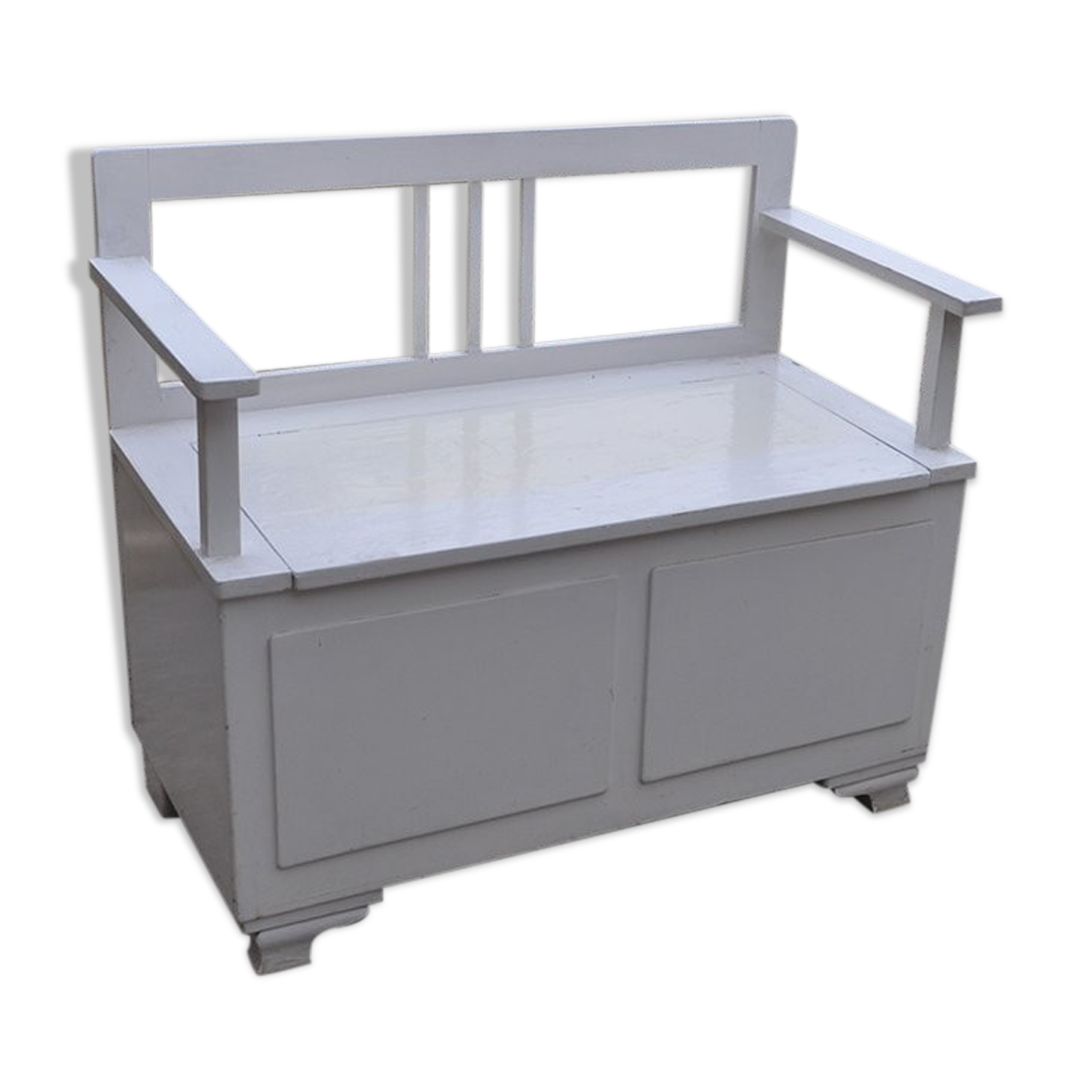 Art deco storage bench, 1930s