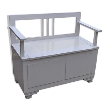 Art deco storage bench, 1930s