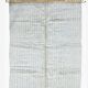 White carpet with yellow dots - 276 x 211 cm