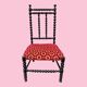 Napoleon III child's chair, 19th century.