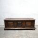 Old chest in solid oak