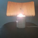 Travertine lamp 1970
