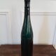Blue glass bottle