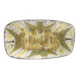 Large Earthenware Artistic Wall Panel or Centerpiece , Italy