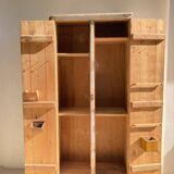 Wooden workshop cabinet