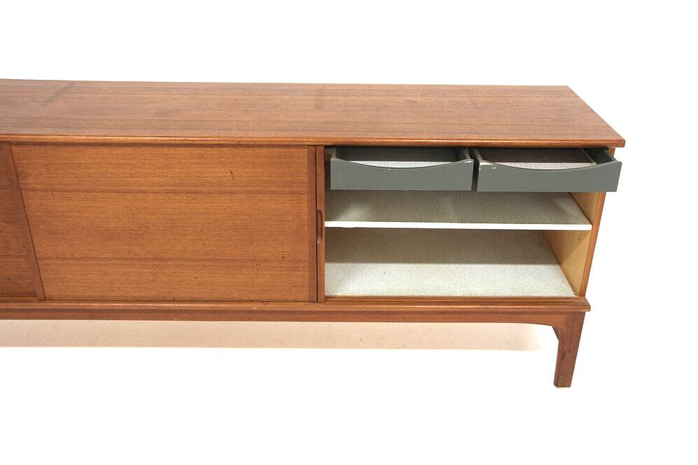 Enfilade scandinave en teck, Yngvar Sandström, Suède, 1960