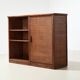 Modernist Rattan Cabinet Netherlands 1930s