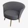 Dorso lounge chair designed by GamFratesi for HAY, published in Denmark.