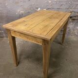 Old farm table small model raw wood