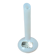 Single flower vase in opaline crystal – milky white 🌼🤍
