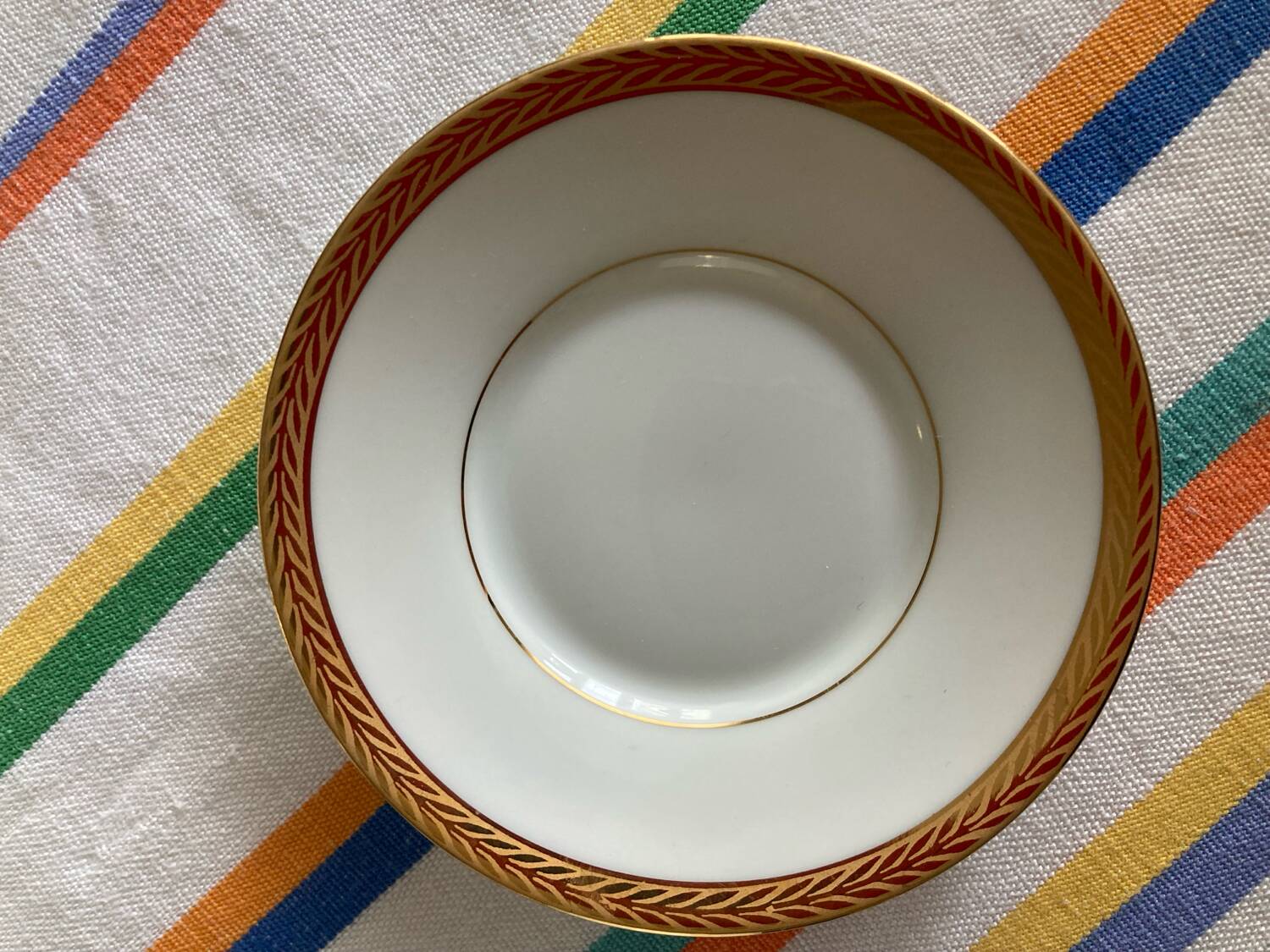 6 tasses à café et soucoupe porcelaine de Limosges