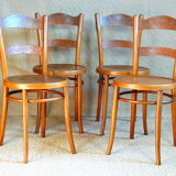 4 Horgen-Glaris bistro chairs in the early 20th century