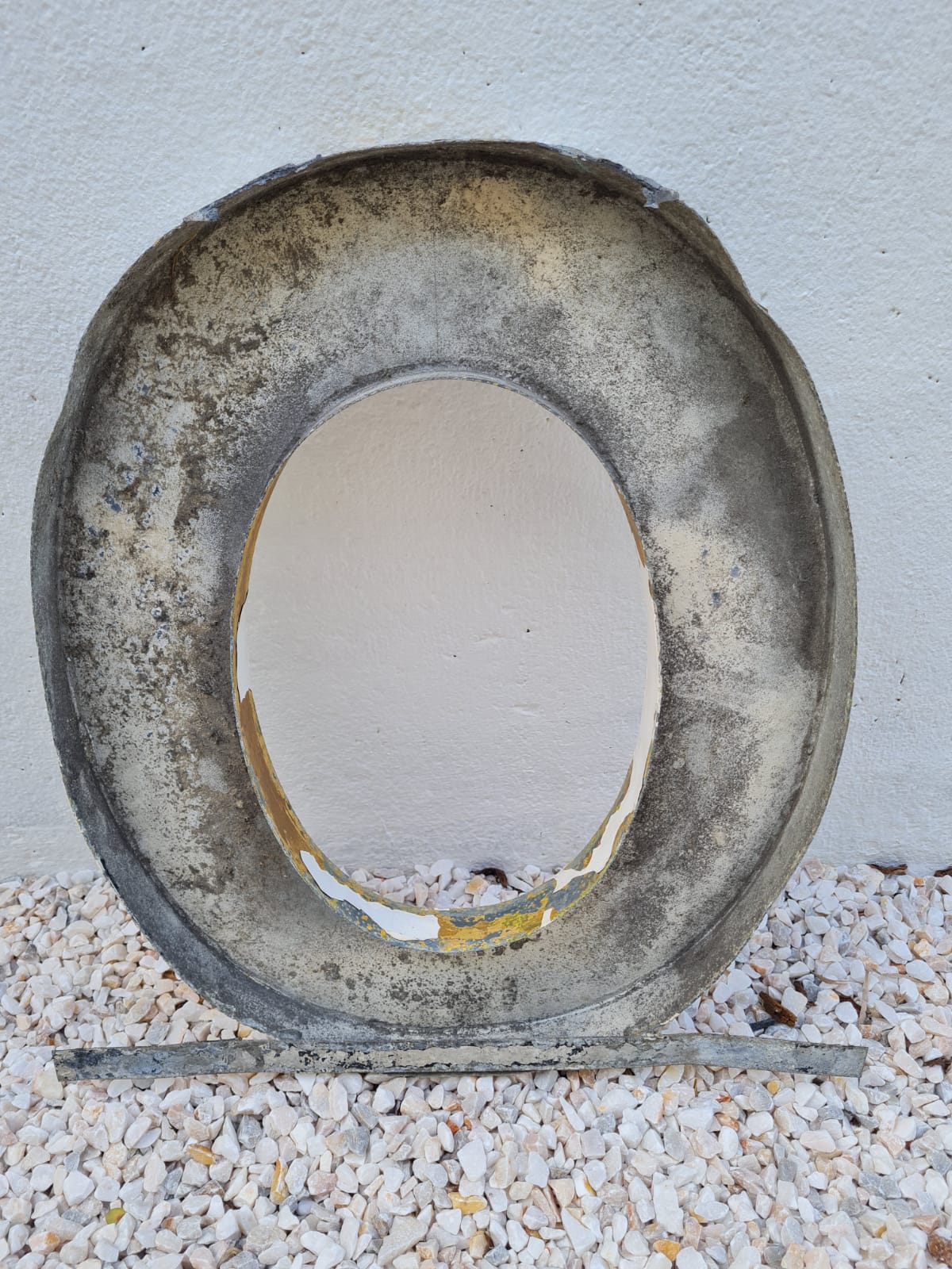 Letter old vintage sign