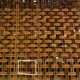 1950s-1960s handcrafted "Bistro Riviera" rattan chair