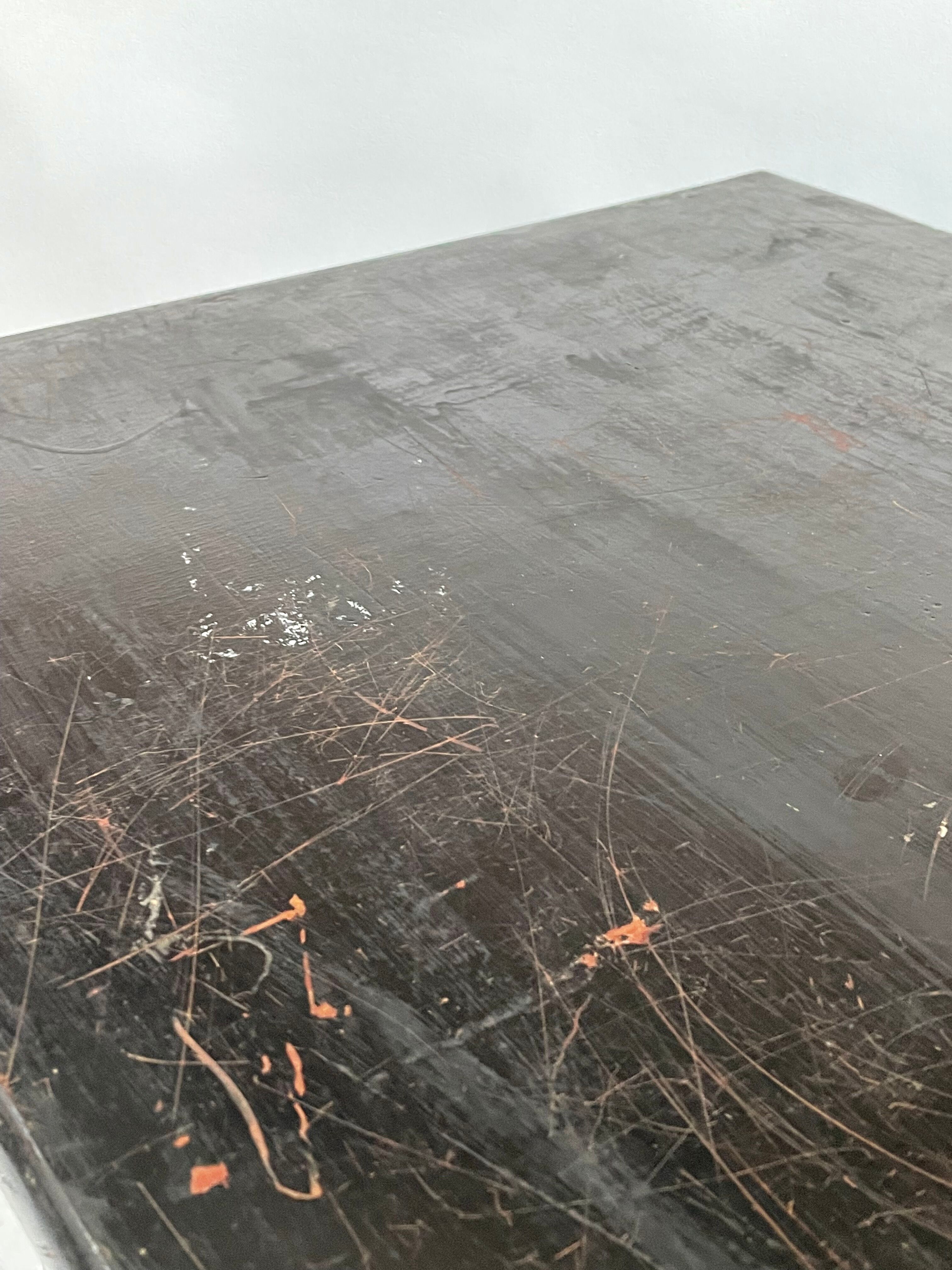 Brutalist table minimalist design 50s