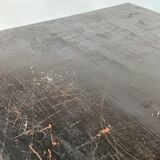 Brutalist table minimalist design 50s