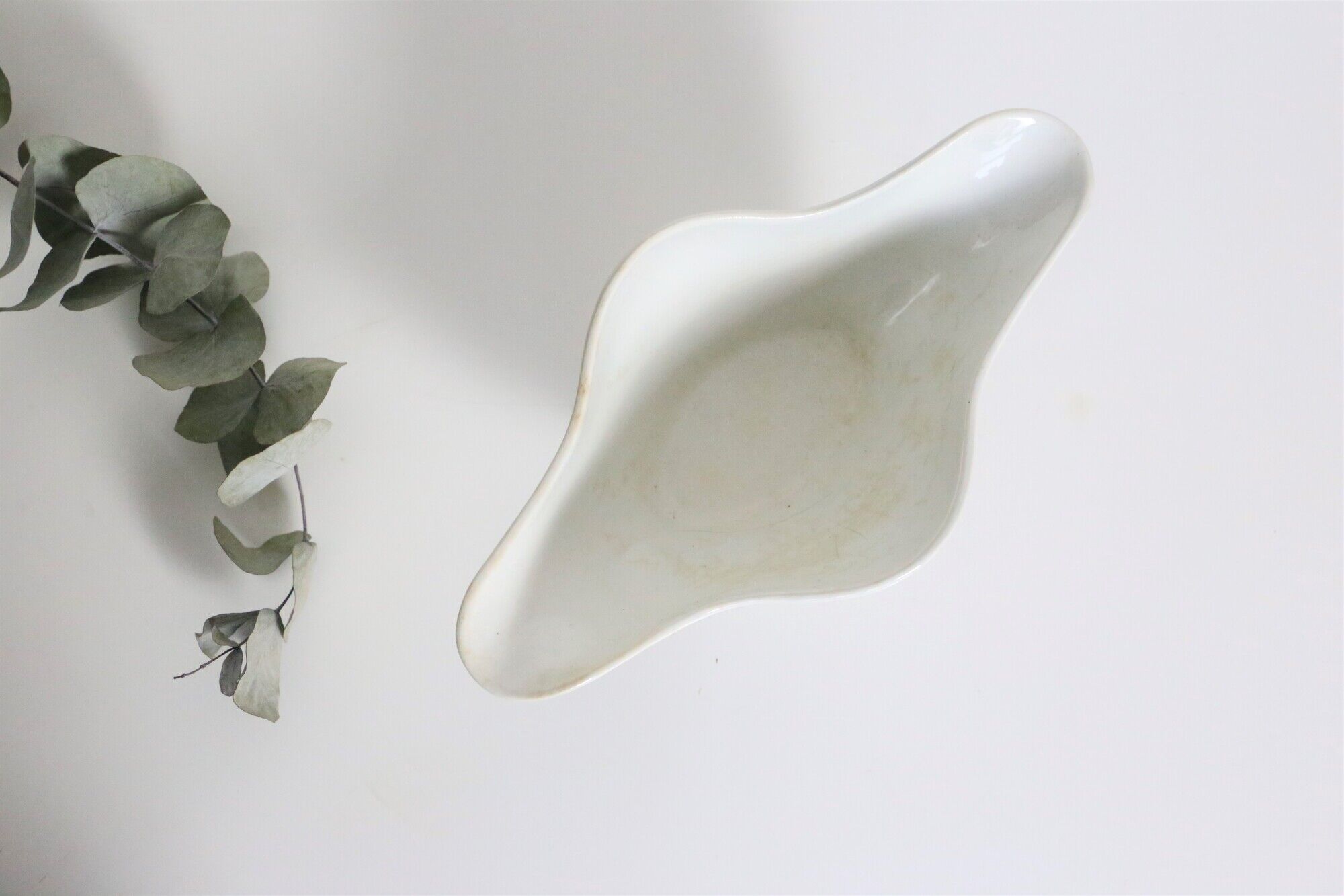 Gravy boat Terre de Fer from the French manufacture Saint Amand, vintage