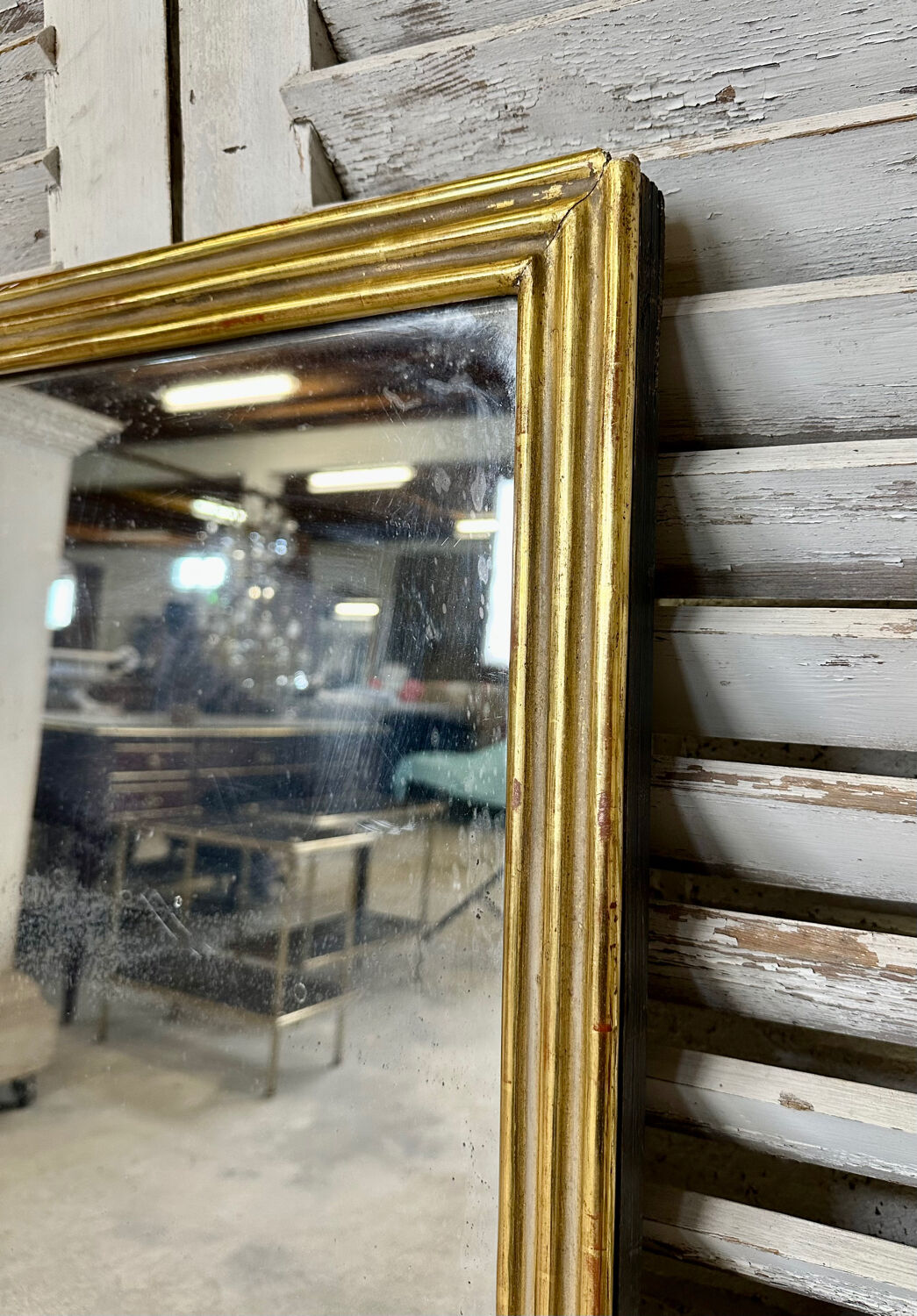 Golden mirror directoire style