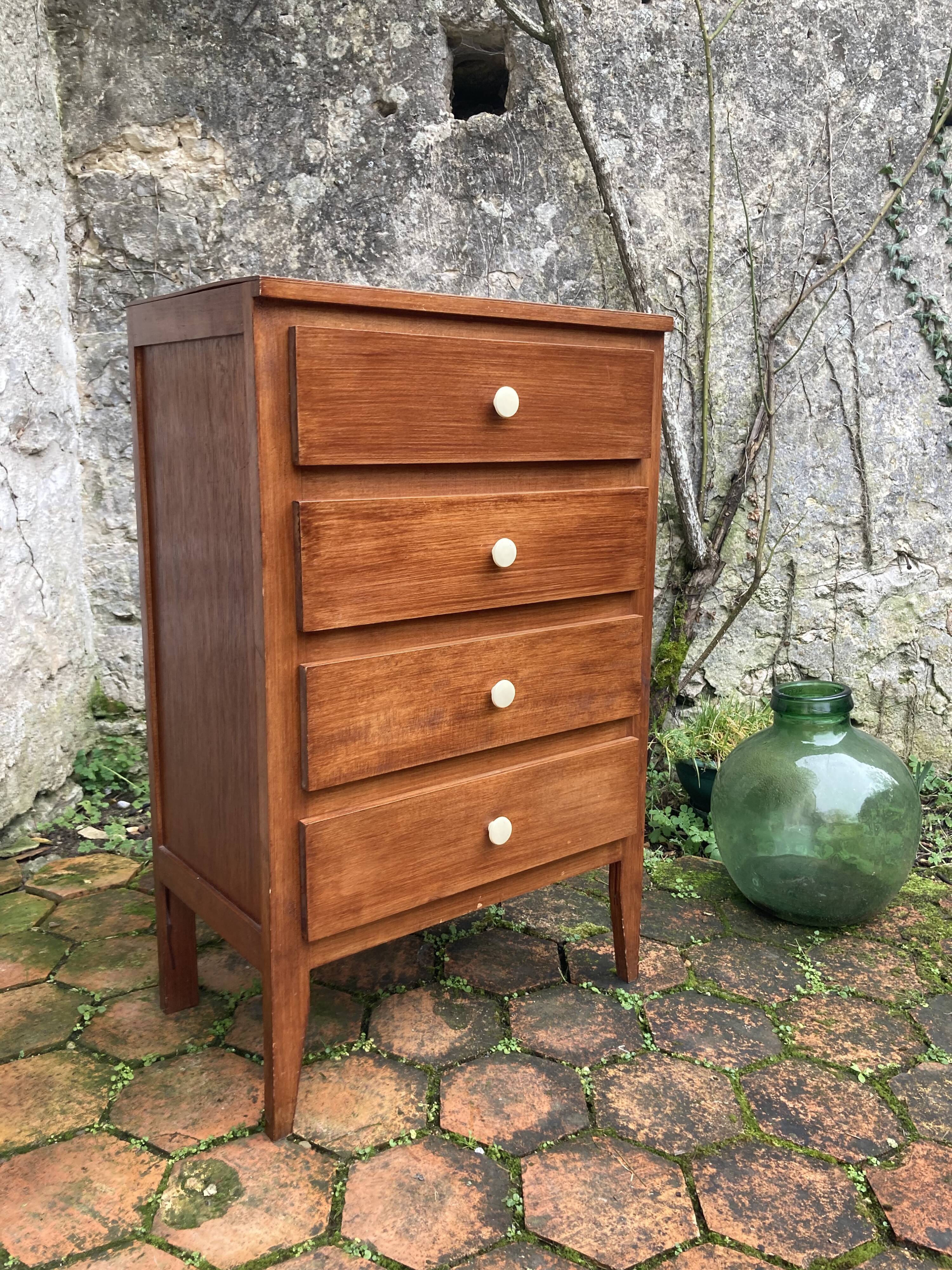 Vintage Scandinavian chiffonier