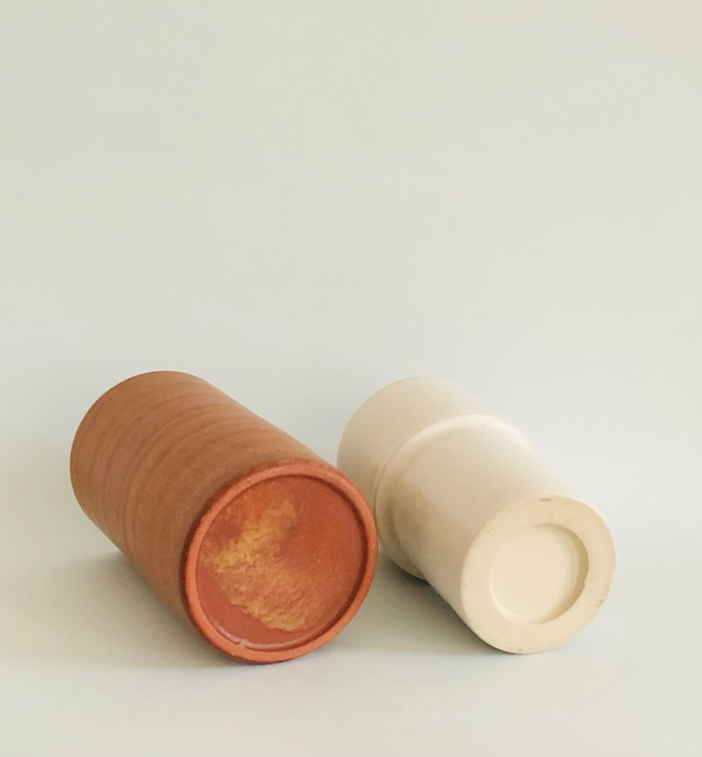 Vintage Dutch vase duo