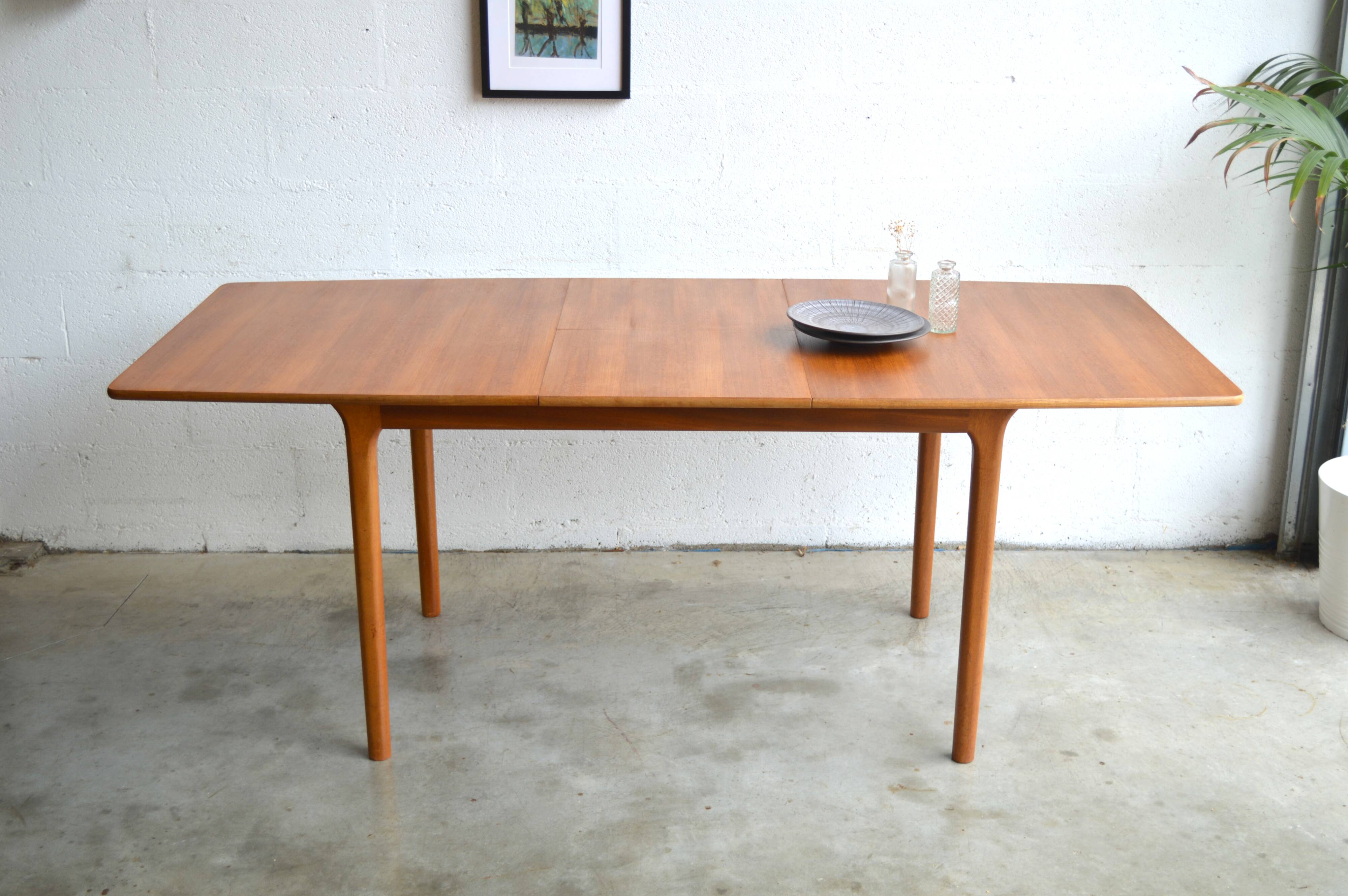 Dining table by McIntosh with a butterfly extension 147cm