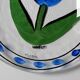 Kosta Boda Tulip Glass Plate: Ulrica Hydman Vallien, Swedish Design