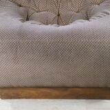 Vintage velvet armchair, 1970