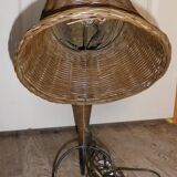 rattan table lamp