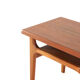 Table basse / table d'appoint 'Tuse' de Niels Bach, vintage danois