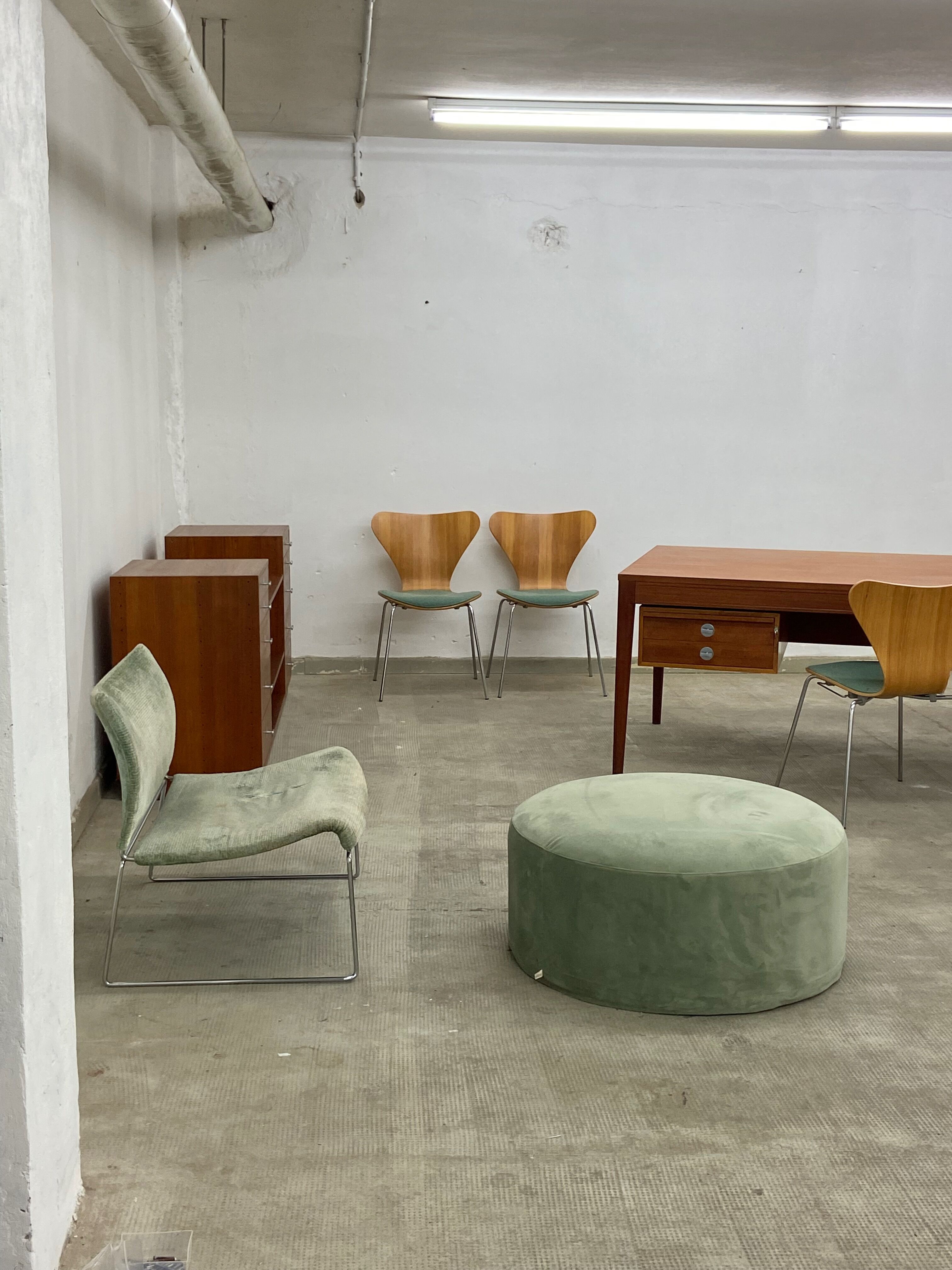 Set of Diplomat writing desk and sideboard by Finn Juhl for France & Søn, 1950s