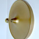 Space Age Vintage wall lamp, 70s, Disc Design, Bronze color