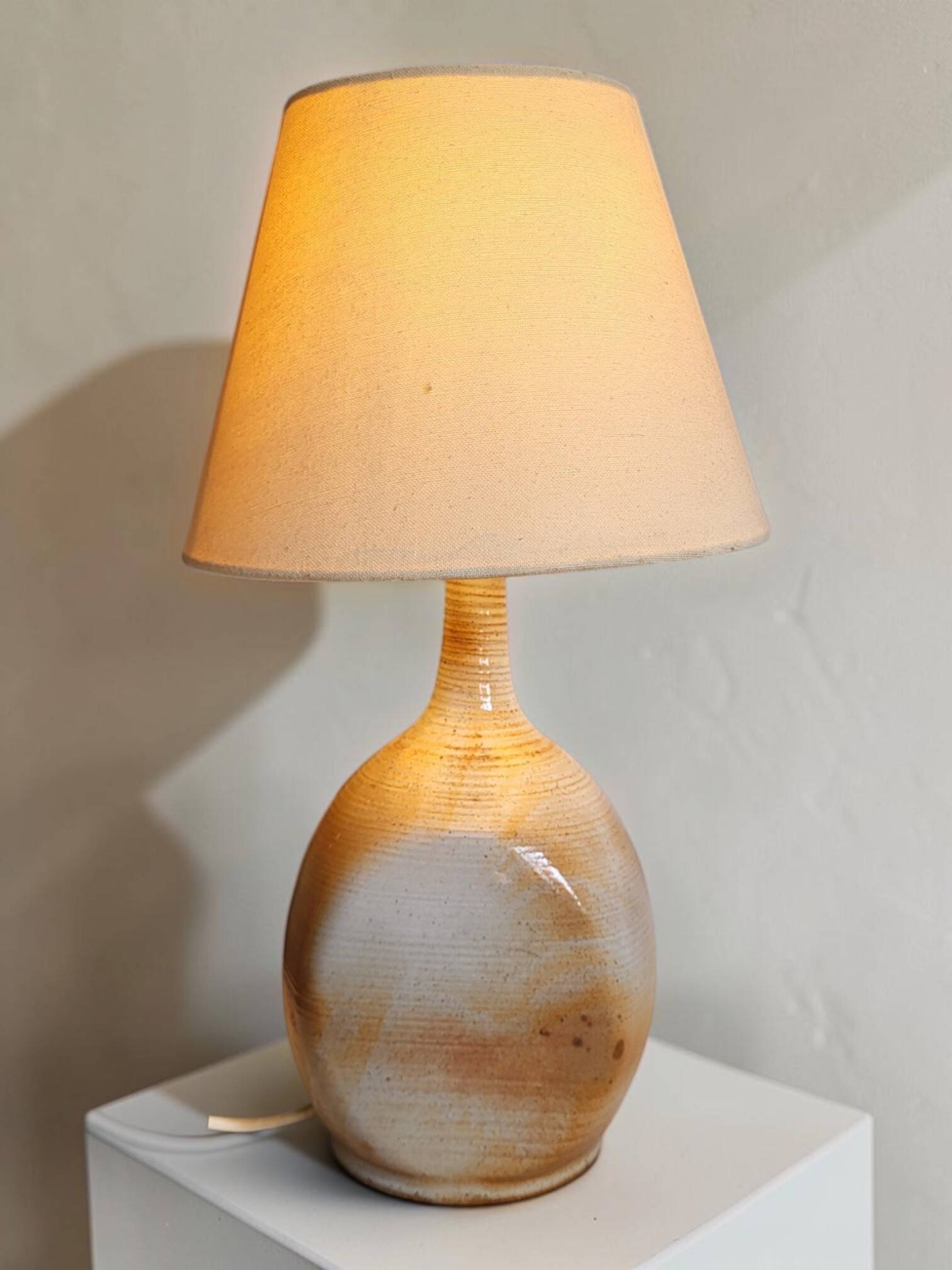 Lampe en grès du Marais 1960's