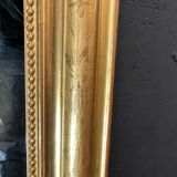 Old mirror 162 x 104 gold leaf gilding