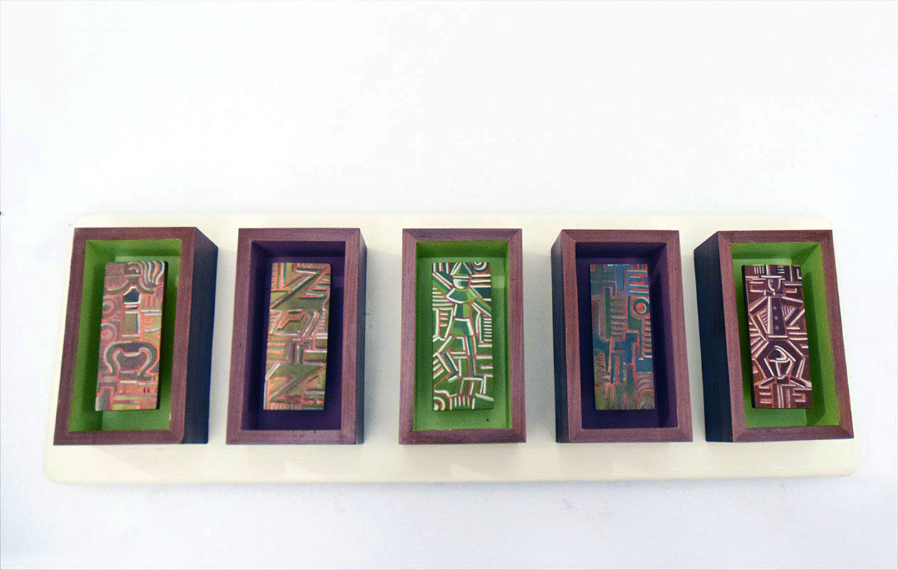 Panneau d’applique murale de style futuriste, années 1950