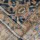 Vintage Cream & Navy Blue Persian Rug, 213x298Cm