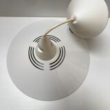 White metal pendant light