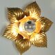 Masca golden flower wall lamp