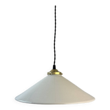 Suspension en ceramique blanche