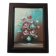 Tableau of a hand-painted bouquet of flowers