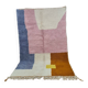Handmade wool Berber rug 250x150 cm