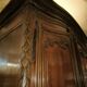 Louis XV period wardrobe in solid walnut