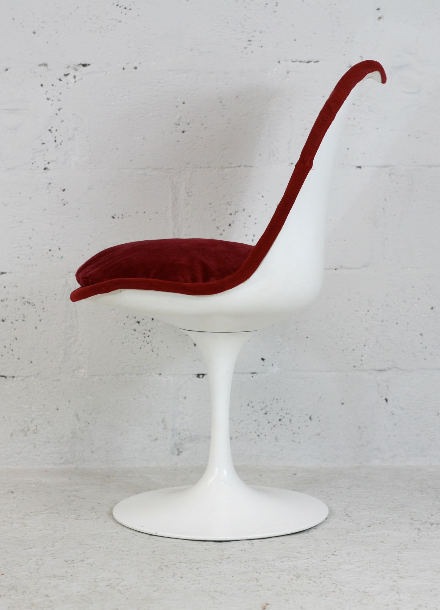 Chaise Tulip non-pivotante estampillée Knoll, USA, circa 1960