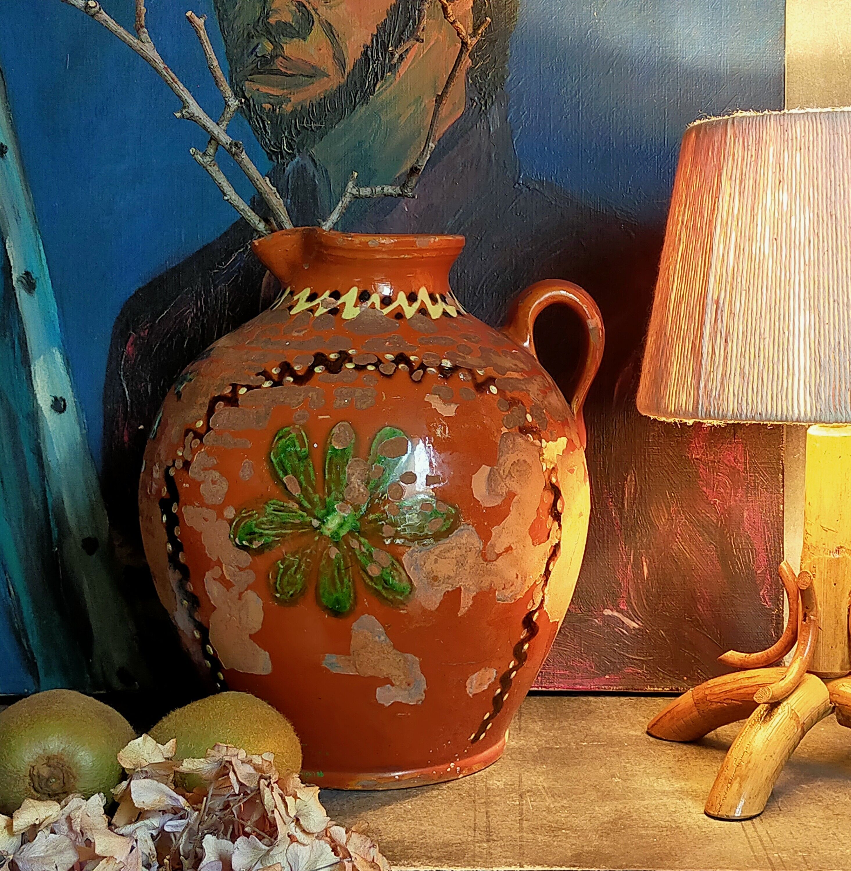 Hertz annecy pottery with beak and old cove early twentieth