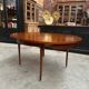 Butterfly extension round table from the 60s
