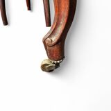 Set of Louis XV armchairs in molded walnut