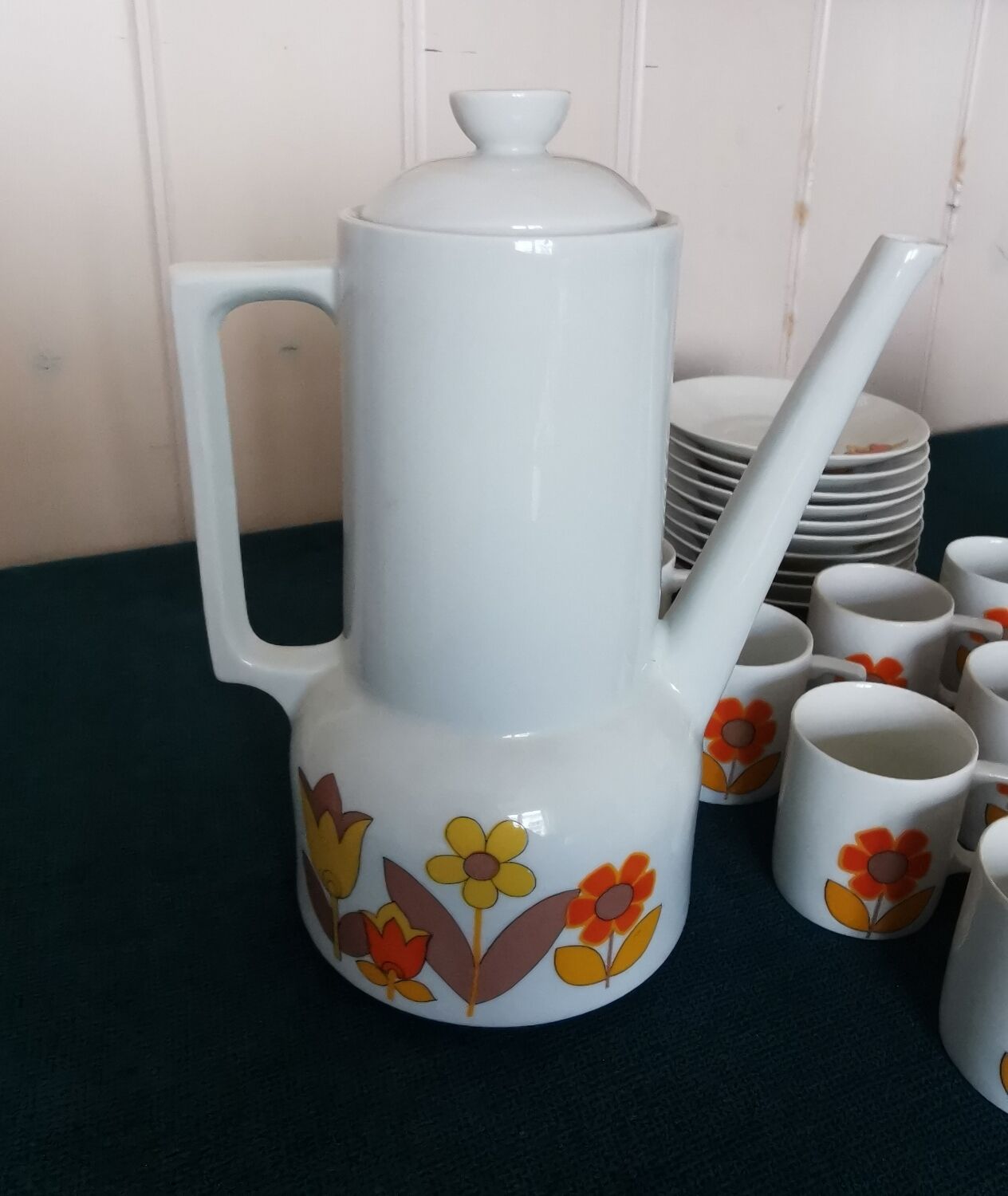 L. Lorioux coffee set 10 cups