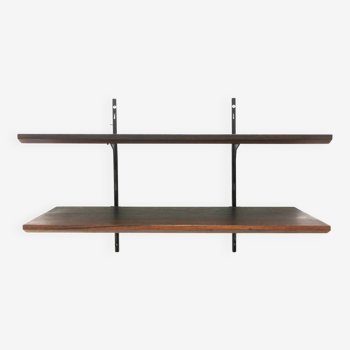 Scandinavian wall shelf in rosewood, Denmark, 1960